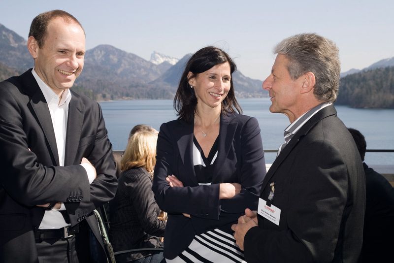 Ralf Gegg (von links), Daniela Schilling und Karl Heinz Warum (Bild: Vogel IT-Medien)