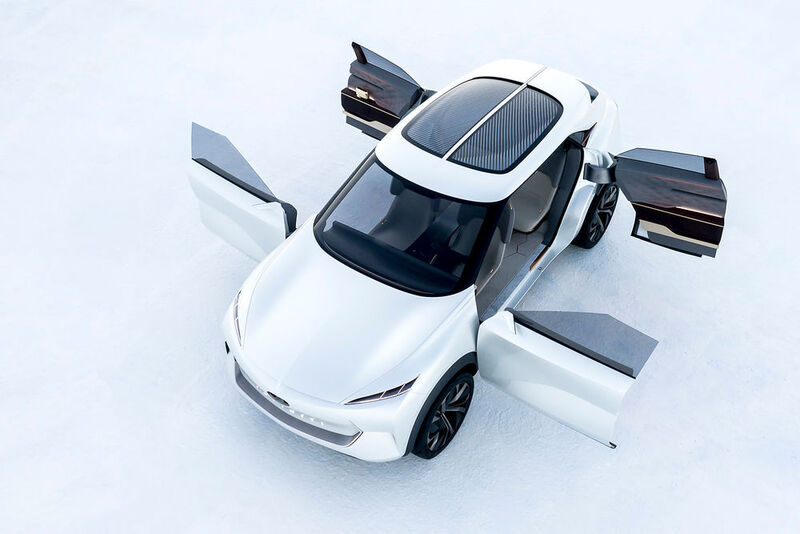 Der QX Inspiration steht auf einer neuen Plattform für Elektroautos. (Infiniti)