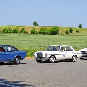 Freude im Südharz: Mit einem Autokorso feierte die Kfz-Innung Osterode ihr 50-jähriges Bestehen. (Bild:  Zietz - VCG)