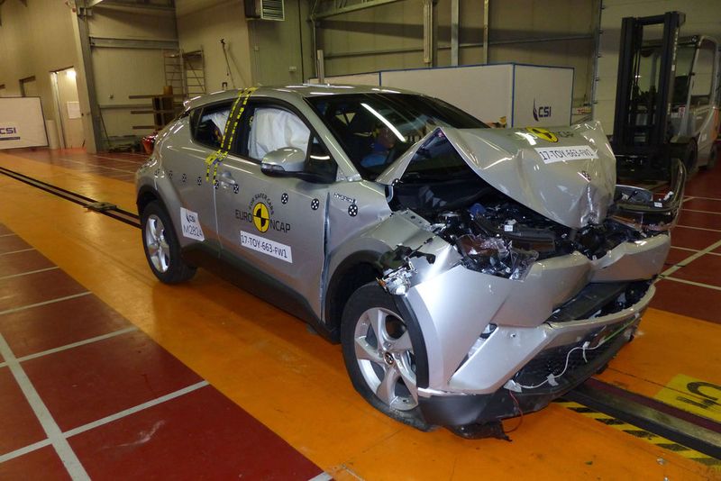 Auch das japanische SUV fuhr die Bestwertung ein. (Euro-NCAP)