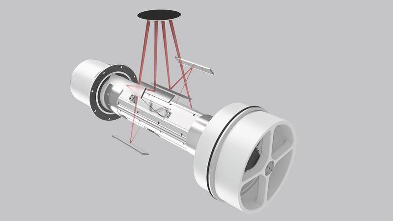 Mit der Wireline-Optik von Clean Lasersysteme lassen sich per Laser 20 mm Hairpin-Bereiche in 1 s von allen Seiten entlacken. (Bild: Clean Lasersysteme)