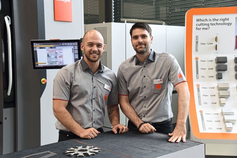 Impressionen der Hausmesse Competence Days 2019 in Niederönz (CH) bei Bystronic. (Bild: Bystronic)