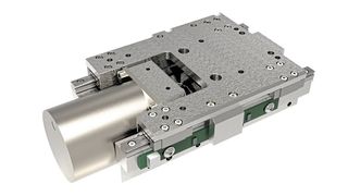 Für die Medizintechnik, Pharmaindustrie und Lebensmittelindustrie: Die Fokus-Linearachse LA85-SM-HV von Steinmeyer Mechatronik ist laut Unternehmensangaben hochpräzise, extrem kompakt sowie HV-/UHV-tauglich. (Bild: Steinmeyer Mechatronik GmbH)