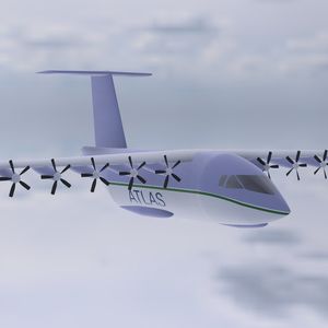 Das Konzept Atlas (Adaptive Testbed for Liquid-hydrogen Aviation Systems) der DHBW Ravensburg ist ein modularer, CS-23-zertifizierbarer Technologiedemonstrator mit fester Distributed-Electric-Propulsion-Architektur und austauschbarer Energiequelle, der den direkten Vergleich von Flüssigwasserstoff-Brennstoffzellen und Lithium-Ionen-Batterien unter identischen aerodynamischen und antriebstechnischen Bedingungen ermöglicht. (Bild:  DHBW Ravensburg/ATLAS)