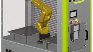 Die Easy von Martin Systems ist für das Teilehandling bei der Fertigung
von Kleinserien und Serienteilen bestens geeignet. 
 (Martin Systems)
