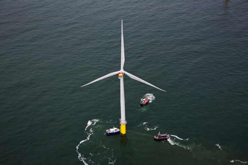 London Array ist der weltgrößte Offshore-Windpark in Betrieb. Die Leistung von 630 Megawatt der ersten Projekt-Phase reicht aus, um rund 500.000 britische Haushalte mit sauberem Strom zu versorgen. Jährlich können durch den Windpark rund 900.000 Tonnen CO2 eingespart werden. Dies entspricht den Emissionen von 300.000 Pkws. (Siemens)