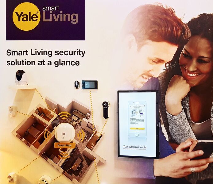 Yale Smart Living ist ein Beispiel für die Vielfalt an Security-Funktionen im Smart Home. (Oliver Schonschek, Vogel IT-Medien)