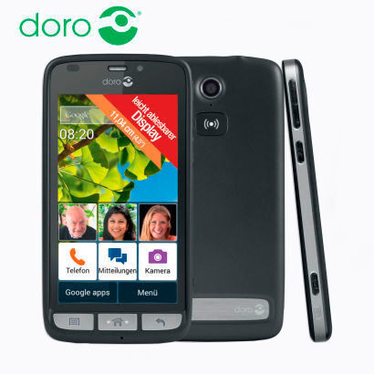 Nur im Norden gibt es das Senioren-Smartphone Doro Liberto 820. (Bild: Aldi Nord)