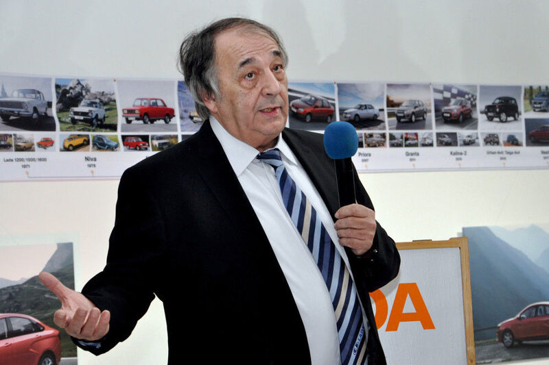 Dieter Trzaska, Geschäftsführer der Lada Automobile GmbH, will 5.000 Neuzulassungen im Jahr schaffen. (Grimm)