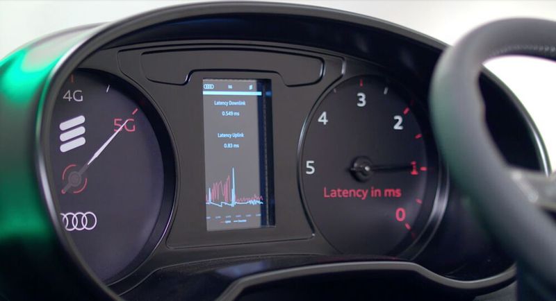 Im Audi Production Lab werden die Möglichkeiten der 5G-Technologie für industrielle Anwendungen in der Smart Factory getestet. (AUDI AG)