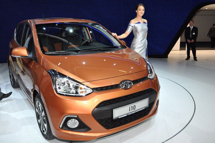 Der neue Hyundai i10 stand im Mittelpunkt des diesjährigen IAA-Messeauftritts der Koreaner. (Foto: Wehner)