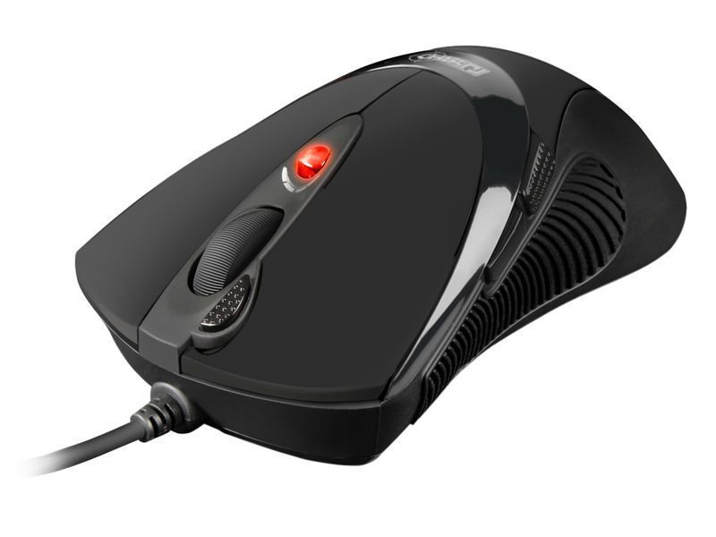 Etwas dezenter als der Vorgänger und mit schwarzer Softskin-Oberfläche ist die Gamer Mouse Fireglider von Sharkoon in der Black Edition. (Archiv: Vogel Business Media)
