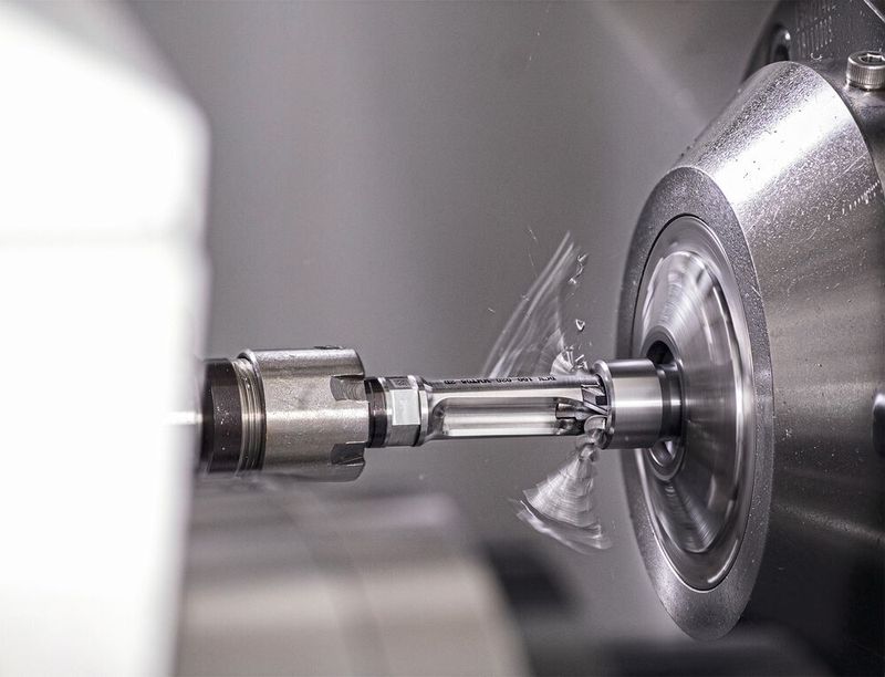 Für große Auskraglängen bei kleinem Durchmesser bietet Iscar seinen bewährten SumoCham-Wechselkopfbohrer jetzt auch mit MultiMaster-Schnittstelle an.(Bild:  Iscar)