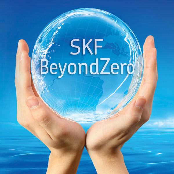 Unter „Beyond Zero“ bündelt SKF seine Maßnahmen zur konkreten Umsetzung von Umweltschutzmaßnahmen. (SKF)