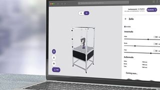 Der Machine Planner von Igus erlaubt die schnelle Konstruktion von fertigen Automatisierungslösungen mit Robotern ganz ohne Programmierkenntnisse.  (Bild: Igus GmbH)