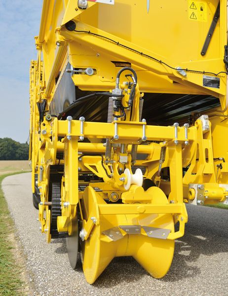 Detail der Kartoffelerntemaschine Keiler 1. (Bild: Ropa)