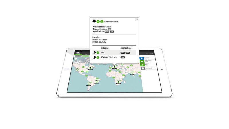 Endian stellt das Produkt Endian Connect Platform in Hannover (Halle 6, Stand D46) aus. Endian Connect Platform ist eine offene End-to-End-Plattform, die eine sichere Remote-Konnektivität zwischen Personen, Geräten, Prozessen (Infrastruktur) und Netzwerken bietet. Sie ist maximal skalierbar und damit für den Einsatz in kleinen Projekten genauso geeignet wie in sehr großen, globalen Anwendungen mit Tausenden, oder gar Millionen von verbundenen Geräten. (Bild: Endian)