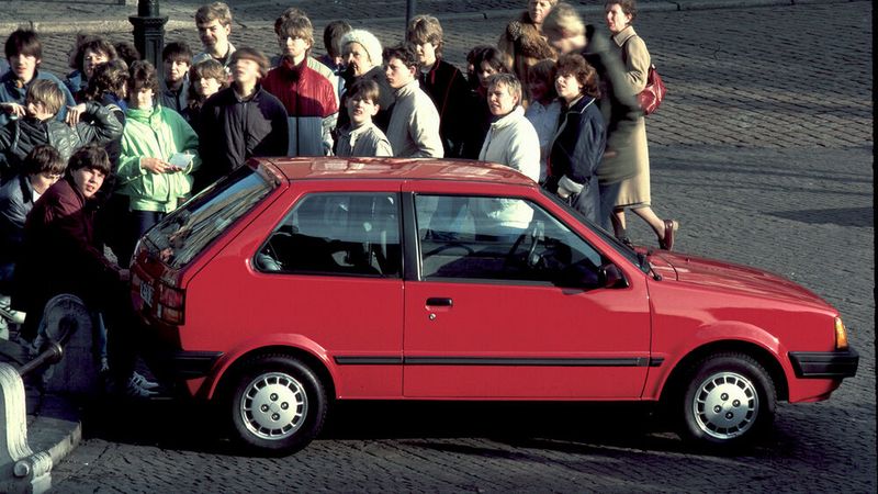 Der Nissan Micra kam 1983 auf den Markt. (Bild: Nissan)