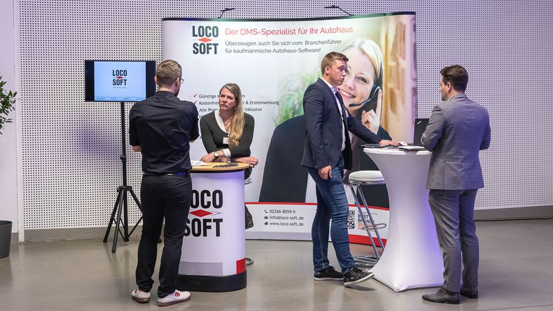 Der DMS-Anbieter Loco-Soft gehört zu den Business Partnern der Automotive Business Days und des Awards.  (Bild: Stefan Bausewein)