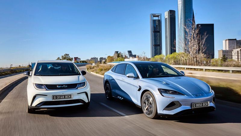 Chinesische Marken wie BYD legen nicht nur in der Heimat zu, sondern wollen auch in Europa Marktanteile gewinnen.(Bild:  BYD)