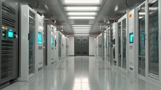 Symbolbild: Der Serverraum im Heidenheimer Rathaus soll Redundanz, Löschtechnik und PV-Versorgung für Betriebssicherheit und Energieeffizienz kombinieren. (Bild: Midjourney / Paula Breukel / KI-generiert)