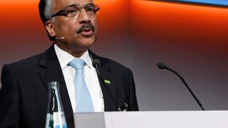 Prasad Chandran, Chairman und Managing Director von BASF India, eröffnete die Vortragsreihe zur Chemielogistik beim 29. Deutschen Logistik-Kongress der Bundesvereinigung Logistik (BVL) in Berlin. (Bild: BVL)