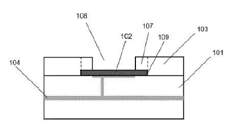 Eine Elektrode mit geschütztem Randbereich(Bild:  Heraeus/DPMA)