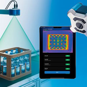 Die 3D-Smart-Kamera führt Vollständigkeitsprüfungen von Mehrzonenverpackungen durch, um eine zuverlässige Qualitätskontrolle zu gewährleisten.(Bild:  Contrinex)