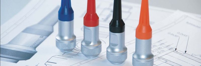 Piezokompositwandler sorgen auch in Senkrechtprüfköpfen zur zerstörungsfreien Materialprüfung und Wanddickenmessung für eine zuverlässige und genaue Messung. (Bild: Sonotec)