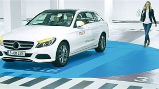 Der Zugang zum Fahrzeug ohne Schlüssel kann eine Anwendung der Ultra-Wide-Band-Technik sein. (Bosch)