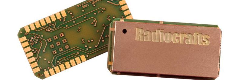 Das RIIM-Modul ist ein kompletter, stromsparender IEEE802.15.4 g/e RF-Knoten. Die Firmware des Moduls kann über die Luftschnittstelle (FOTA) upgedated werden, was Bugfixes und unkomplizierte Updates im Feld ermöglicht. (Bild:  Radiocraft)