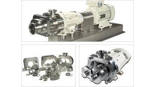 Zweispindelige Schraubenspindelpumpe der Baureihe SLH  (Bild: Bornemann)