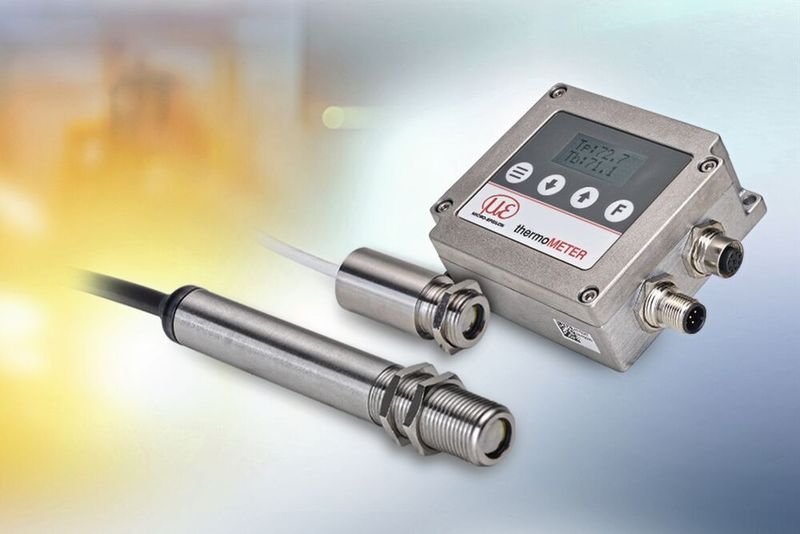 Im Bereich der Temperaturmesstechnik hat Micro-Epsilon die neuen Serien Thermometer UC, SE und FI entwickelt. Sie erfassen berührungslos und präzise einen sehr hohen Temperaturbereich von -50 bis +1100 °C. (Bild: Micro-Epsilon Messtechnik GmbH & Co. KG)