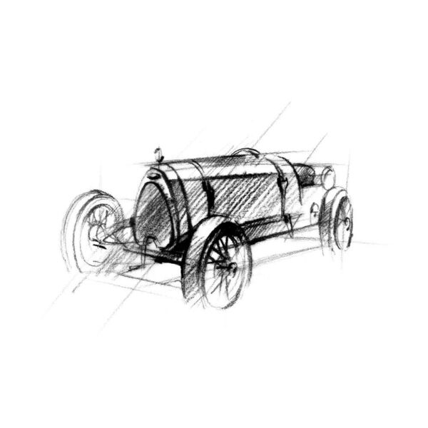 Mit dem „Brescia“ veränderte Ettore Bugatti einst nachhaltig die Rennwagen-Szene.  (Bugatti)