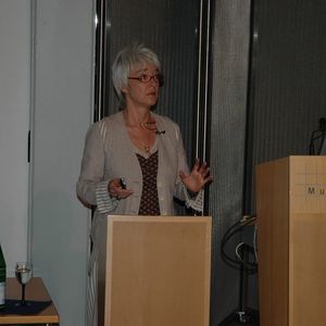Zukunftsforscherin Jeanette Huber gab in einer Keynote einen Ausblick auf künftige technologische Entwicklungen.