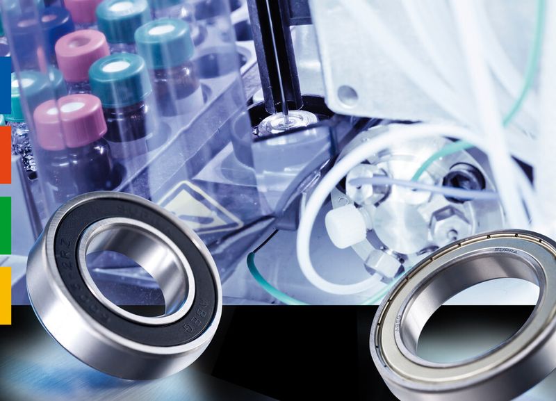 Xclean-Wälzlager können auch die strengen Hygienevorgaben in Reinraumapplikationen in der Pharmazie und Lebensmittelproduktion erfüllen. (Bild: Findling)