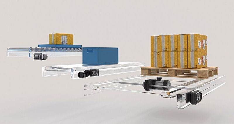 Die neuen Umrichter von ABM mit einer Leistung bis zu 2,2 Kilowatt kommen in allen gängigen Applikationen in der Behälter- und Paletten-Fördertechnik zum Einsatz.(Bild:  ABM Greiffenberger Antriebstechnik GmbH)