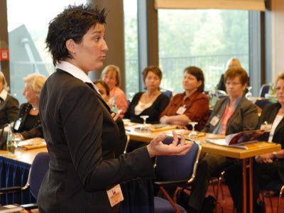 Emotionaler Verkauf stand im Mittelpunkt des Workshops von Daniela Ben Said, Quid agis - Institut für Management-Coaching, Georgsmarienhütte. (Archiv: Vogel Business Media)