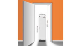 Dank seiner Bauhöhe von nur 1500 mm passt der Gleichrichter Omega XL 2.0 durch eine normale Tür. (Bild: Munk)