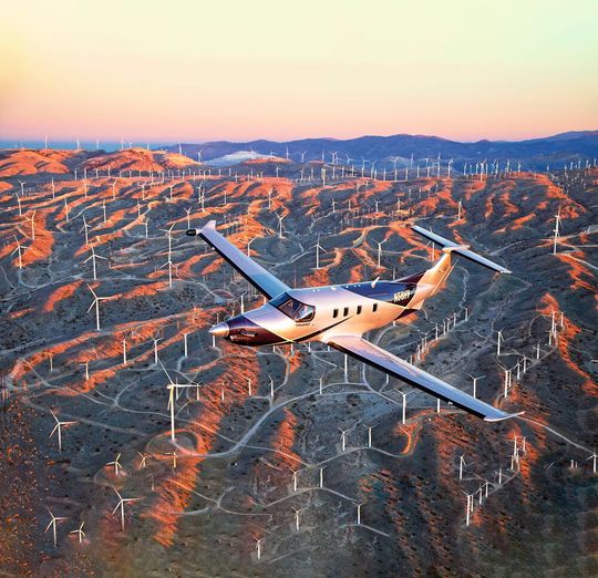 Absoluter Bestseller von Pilatus: der PC-12. Absoluter Bestseller von Pilatus: der PC-12.