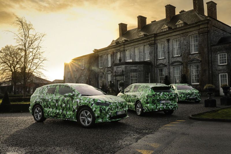 Als weitere Trumpfkarte kommt dem tschechischen Autobauer entgegen, dass sich derzeit noch kein anderes Elektro-SUVs im Segment des Enyaq tummelt. (Skoda)