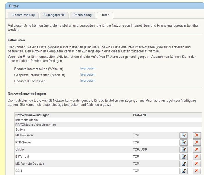 Abbildung 17: Wer sich etwas mit der Sicherheit der Fritz!Box auseinandersetzen will, kann über 