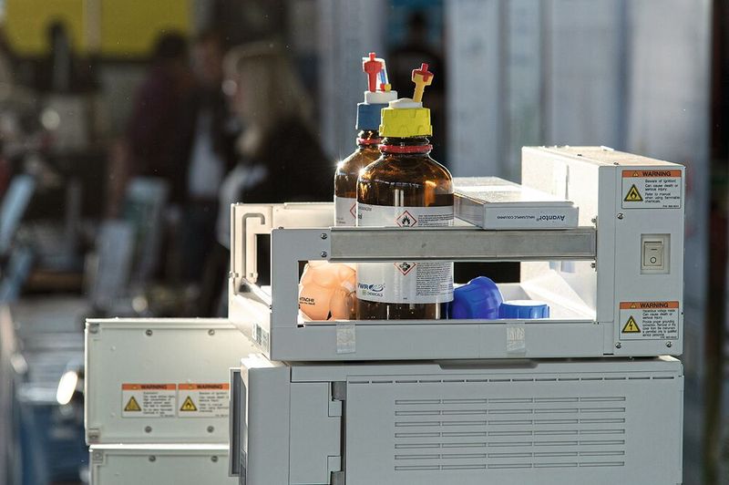 ... bis zur großen HPLC-Anlage von Avantor.  Mehr Infos zu den kommenden LAB-SUPPLY-Messen finden Sie auf www.lab-supply.info (Bild: Stefan Stark)
