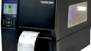 Der Printronix „T4000“ kann RFID-Tags auch auf metallene Oberflächen drucken. (Printronix)
