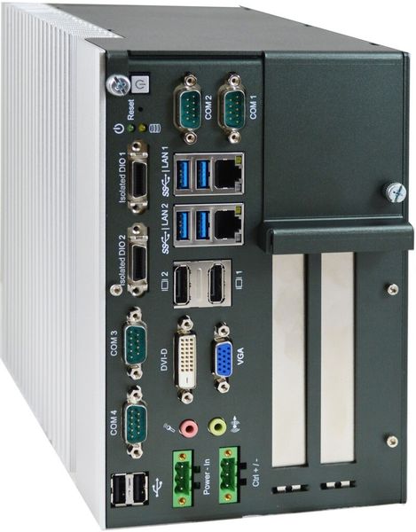 Die Modellreihe der Bluepice-7800-Rechnersysteme wurde bei Plug-in Electronic für grafikintensive Anwendungen in der Industrie entwickelt. Ein Einsatzgebiet ist die optische Erfassung in Brief- und Paketsortieranlagen. (Bild: Plug-in Electronic)