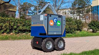 Forscher aus Rheinland-Pfalz untersuchen derzeit, wie 5G-Anwendungen die industrielle Automatisierung beschleunigen könnten. Das untersucht man etwa anhand von Transportrobotern. Doch es gibt noch viel zu tun. Hier kommen nun die Forscher zu Wort. (Bild: Alexfilms)