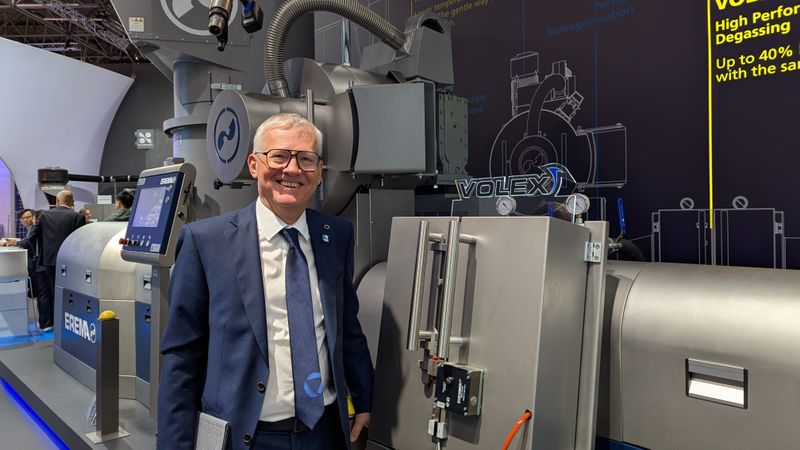 Manfred Hackl, CEO der Erema Gruppe(Bild:  Redaktion)