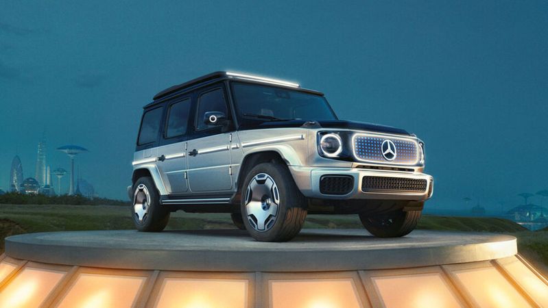 Mercedes hat eine elektrische G-Klasse in der Schublade.(Bild:  Mercedes-Benz)