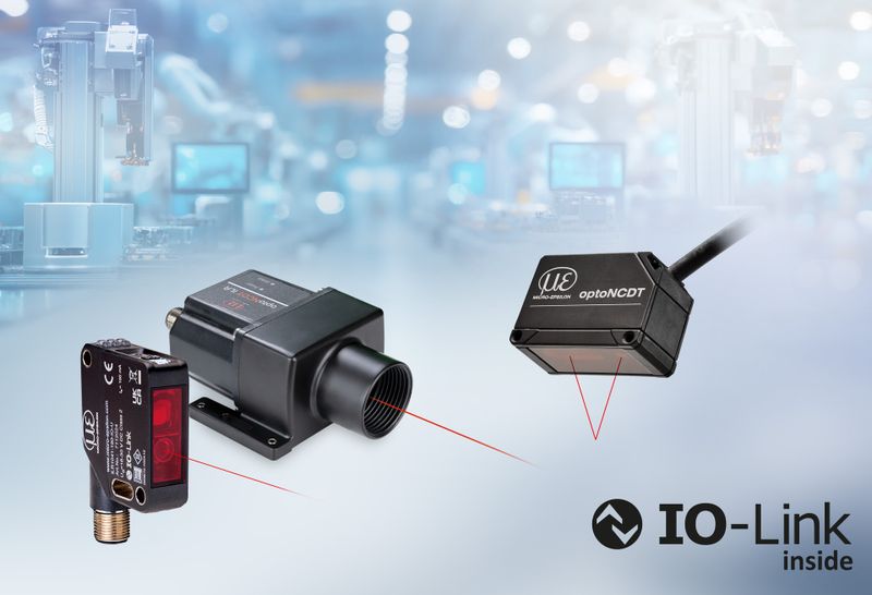 Micro-Epsilon offers a wide range of IO-Link-compatible sensors.(Source:  Micro-Epsilon Messtechnik GmbH & Co. KG)