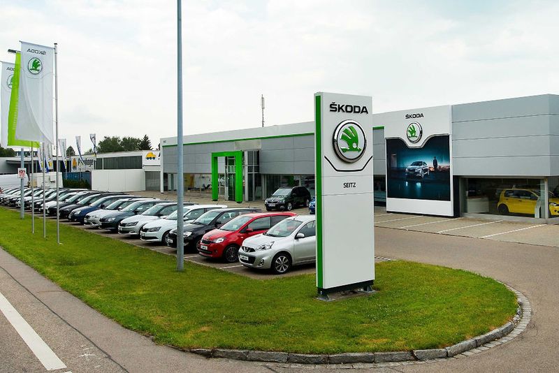 Zuletzt kräftig in die Marke Skoda investiert hat Seitz in Kempten. (Bild: Seitz)